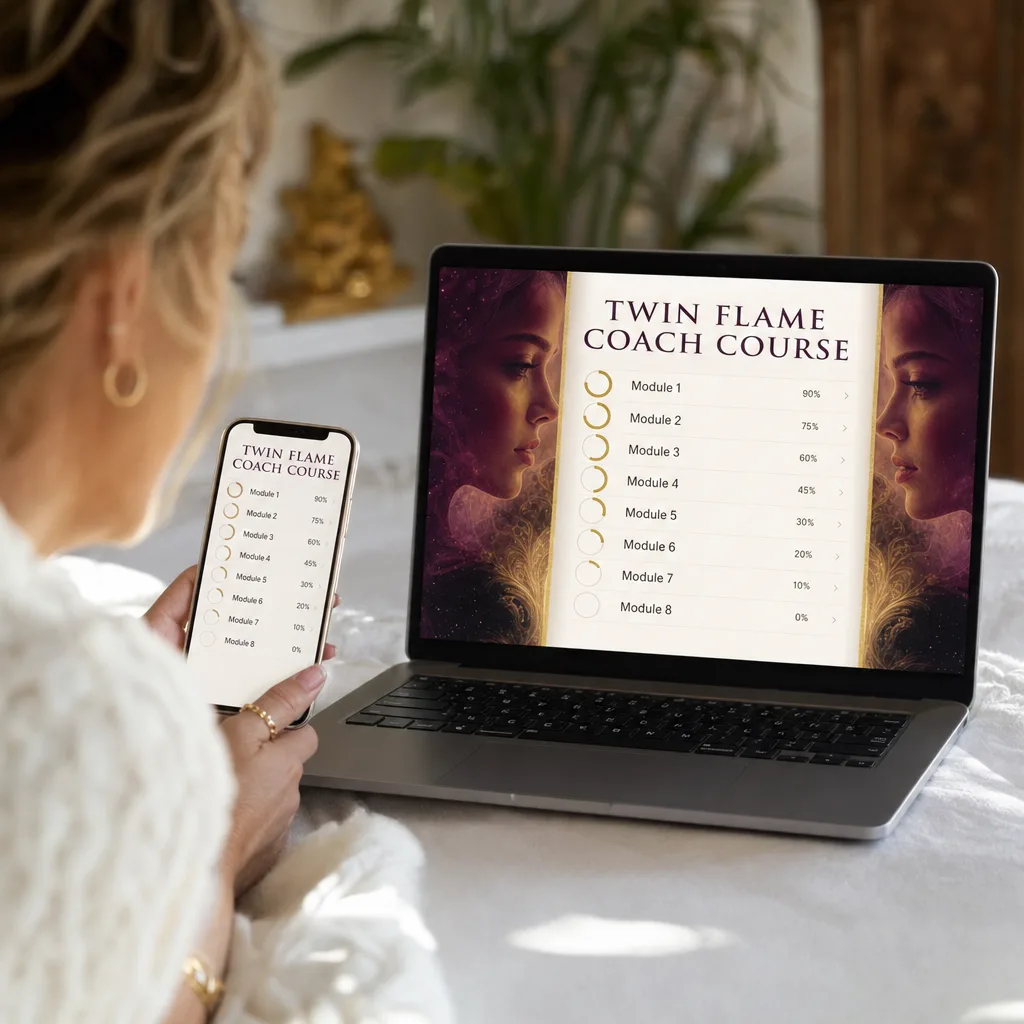 The complete course: 8 modules and 42 lessons in the Mirra platform